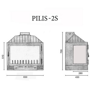 Pilis- 2S méretei      